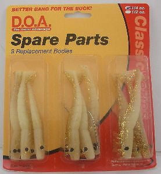 D.O.A. 3 Shrimp Spare Parts - Artificial Lures - Walmart.com