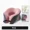 Pink, variant on Portable U-shaped Travel Pillow Memory Foam Sleeping Pillows Office Nap Pillow Car Airplane Neck Cushion Ergonomic Head Support
