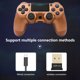 thumbnail image 4 of Controlador de juego inalámbrico Controlador Ps4 Bluetooth Cabezal de doble cabeza Mango de copo de nieve Joystick Mando Game Pad para la consola de juegos 4 Xemadio 2033297-15, 4 of 9