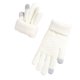 thumbnail image 2 of Guantes de invierno para mujer, cálidos, con pantalla táctil, de punto medio y largo, de felpa, de poliéster., 2 of 3