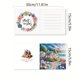 thumbnail image 4 of Tarjeta Felicitación Con Pintura Diamantes Deseos Diarios Kit Tarjetas Imitación 6 Uds. Mariposa para Recuerdos Fiestas Navideñas, 4 of 9