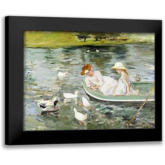 Cassatt, Mary 14x11 Black Modern Framed Museum Art Print Titled - Summertime