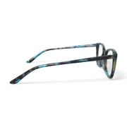 Walmart Women's MC015 Jasmine Square Prescription Eyeglasses with Case, Green Tortoise