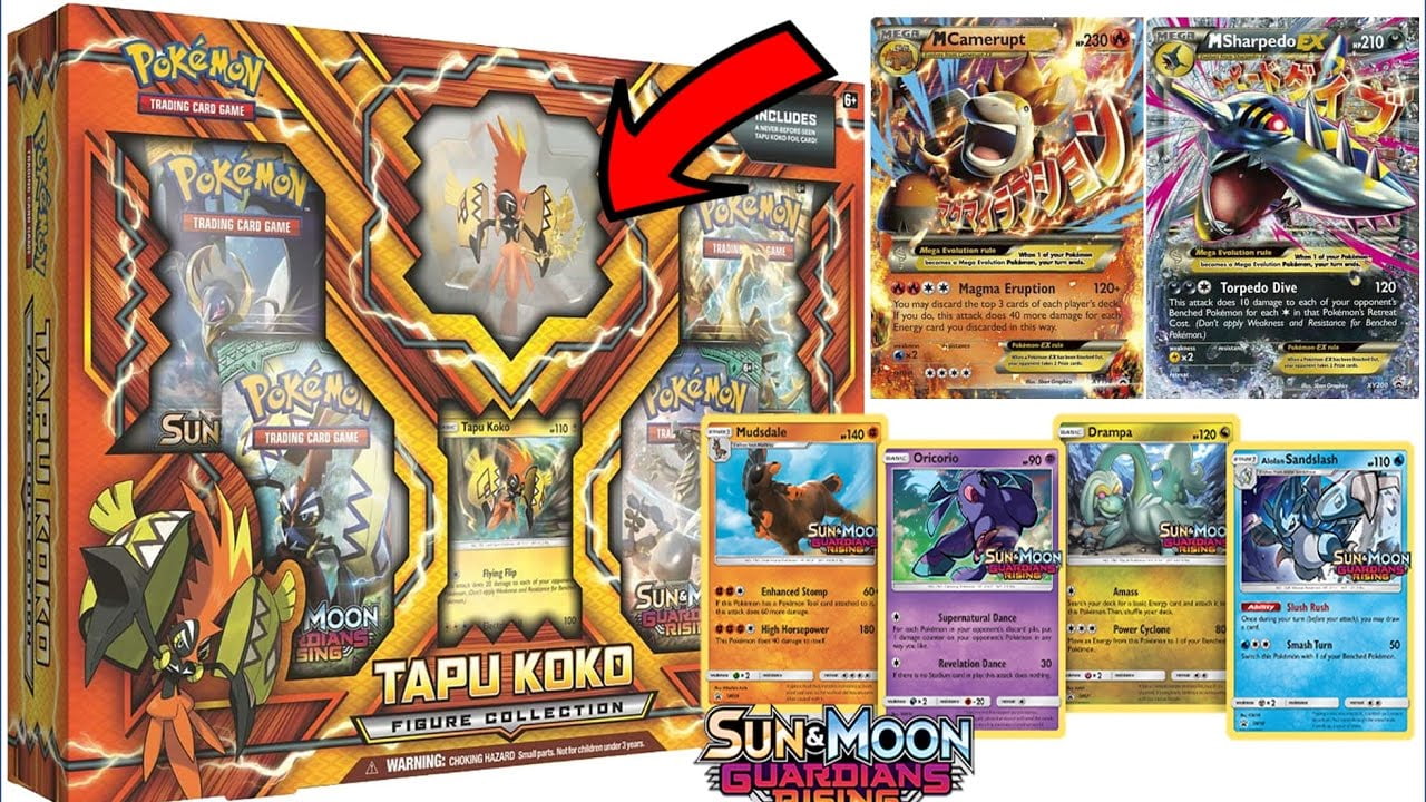 Pokémon TCG: Tapu Koko Figure Collection