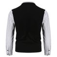 thumbnail image 5 of Vedolay Mens Sweaters Oversized Pullover Sweaters Tops White,2XL, 5 of 5