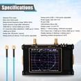 thumbnail image 1 of VNA-F V2 LCD Display Vector Network Analyzer 4.3 Inch IPS Spectrum Analyzer S-A-A-2 Antenna Analyzer Short Wave HF VHF UHF ,Multiple Functions, 1 of 6