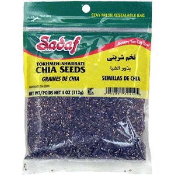 Sadaf Tokhmeh Sharbati - Chia Seeds 4 oz.