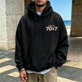 thumbnail image 4 of FASHOFT Christian Hoodies for Men Forgive Inspirational God Oversized Sweatshirt Faith Jesus Hoodie Vintage Bible Verse Graphic Pullover Tops Black M, 4 of 6