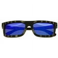 thumbnail image 2 of Ward S117bl Sunglasses, Black Stripe Frame, Blue Lens SSGS11, 2 of 3