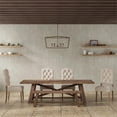 thumbnail image 3 of Alpine Furniture Newberry Wood Dining Bench in Weathered Natural, 3 of 8