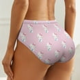thumbnail image 2 of Hello Kitty Women's Underwear Low Rise Full Coverage Briefs Breathable Underpants Ladies Regular Plus Size Panties, 2 of 6
