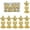 C, variant on VVQ Electroplating Christmas Candy Props, Festive Tree Pendants for Holiday Decor, Christmas Candy Decoration for Window Counter Display 5 Pcs 7.8x4.5x1.5 in
