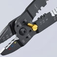 thumbnail image 2 of KNIPEX Crimping Pliers 97 22 240, 9.5 in Multi-Component Grip, 2 of 3