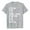 Grey, variant on ChoXxx Women's Casual Short Sleeve Letter Print Crew Neck Soft Comfort Fit Everyday Versatile Tee Black L