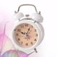 thumbnail image 5 of 1 reloj despertador de metal con timbre de escritorio, moderno, con luz nocturna para el hogar, sin batería (estilo aleatorio)., 5 of 8