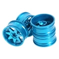 thumbnail image 3 of Bujes de ruedas para derrape, neumáticos para coches RC, conjunto de repuesto directo, accesorios para modelos RC Azul, 3 of 9