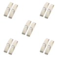 thumbnail image 2 of Youkk 2 Pcs Mode Chemise pour Hommes Manches Brassards Support Élastiqué Femmes Blanc 2x32cm 5Set, 2 of 6