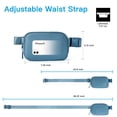 thumbnail image 4 of Bolsa de Cintura Telena Crossbody para Mujer/Hombre Azul, 4 of 7
