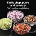 thumbnail image 4 of Proctor Silex Electric Food Chopper & Mini Food Processor, 2-Speed, 3.5 Cup, Gray, 4 of 9