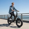 thumbnail image 3 of Electric Folding Bike for Adults, 48V 15Ah Removable Battery, 20"x4.0" Fat Tire E Bicycle, 20 Mph Max Speed, 500W Motor, Class 2, SGS, 3 of 9