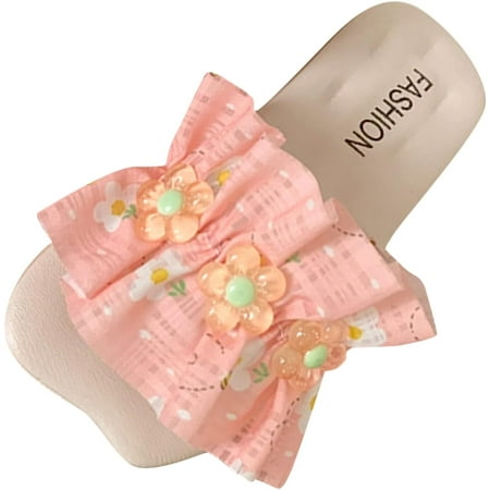 

Toddler Kids Boys Girls Cute Garden Clogs Slippers Indoor and Outdoor Cute Light Slippers Sandals Flower Princess Shoe