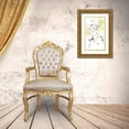 thumbnail image 3 of Goldberger, Jennifer 10x14 Gold Ornate Wood Framed with Double Matting Museum Art Print Titled - Sweet Leaves II, 3 of 4