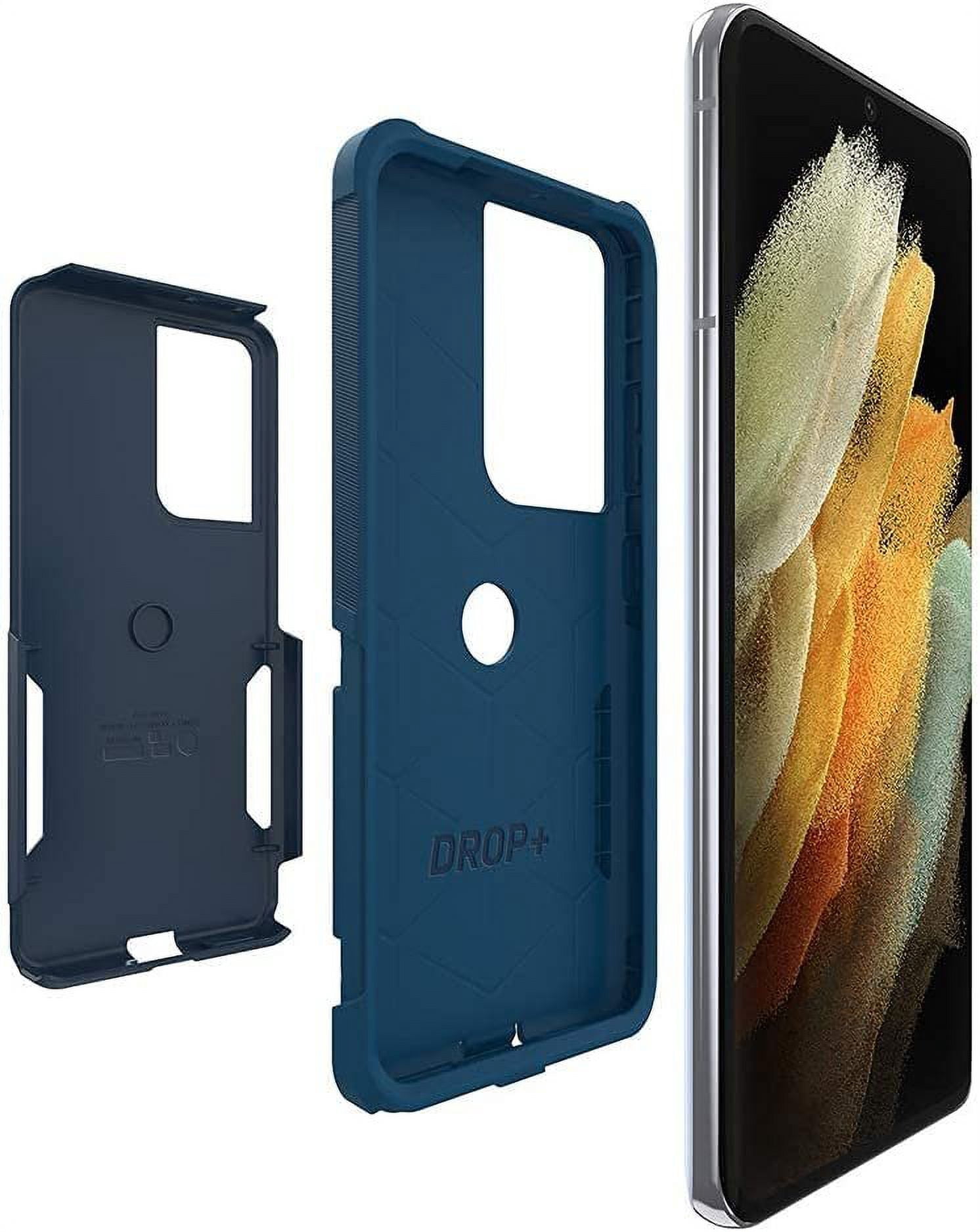OtterBox Commuter Series Case for Samsung Galaxy S21 Ultra 5G Only - Non-Retail Packaging - Bespoke Way Blue
