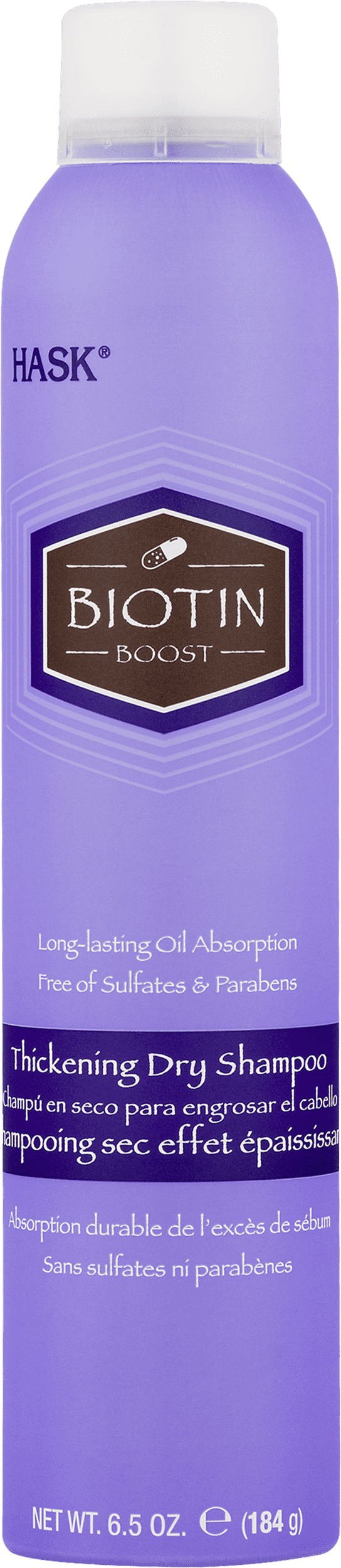 HASK Biotin AluminumFree Thickening Dry Shampoo, 6.5 oz Walmart
