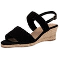 thumbnail image 2 of Bella Vita Mariella Sandal Black  51-3351 Women's Size 6.5, 2 of 3