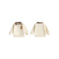 thumbnail image 6 of Svuitmsl Kids Christmas Sweatshirt Gingerbread Man Embroidery Long Sleeve Lapel Tops, 6 of 7