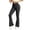 Gray, variant on Bloomae Women Flare Bootcut Yoga Dress Work Pants Pull On Stretchy Button Elastic High Waist Slacks for Business Casual