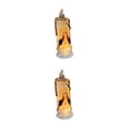 thumbnail image 3 of relayinert Christmas Electronic Candle Christmas Atmosphere Light Table Window for Virgin mercy 2Set, 3 of 6