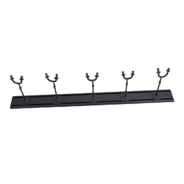 Estante De Pared Para Guitarra, 3 Secciones De Empalme, Fácil Instalación, Colgador De Bajos De ángulo Ajustable Para Guitarras Eléctricas Acústicas