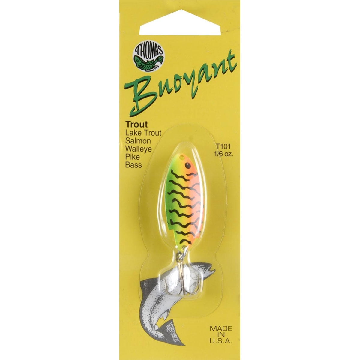 Thomas Spinning Lures T101-sb Buoyant 1/6 0z Silver/blue for sale online
