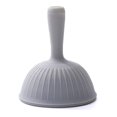 thumbnail image 4 of Embudo de cocina genérico de silicona de grado alimenticio, accesorios plegables para utensilios de cocina. gris, 4 of 4