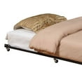 thumbnail image 5 of Kings Brand Furniture 4" Rollaway Trundle Bed Frame, Twin, 5 of 5