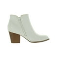thumbnail image 2 of Style & Co. Womens Masrina Faux Leather Double Zip Booties, 2 of 3