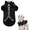 Black Gray, variant on Dog Tuxedo, Formal Pet Clothes Shirt Costume for Wedding, Party & Daily Wear, Bow Tie Suit（Black White,M)
