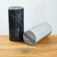 thumbnail image 5 of Fox Run Marble Salt & Pepper Shaker Set of 2, Black & White, 1.75" x 1.75" x 3.75", 5 of 7