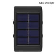 thumbnail image 4 of Bearachild 2 piezas de luz solar de pared ABS portátil decorativa a prueba de sol alimentada por batería recargable lámpara de jardín al aire Iluminación y accesorios 4 perlas blancas, 4 of 6