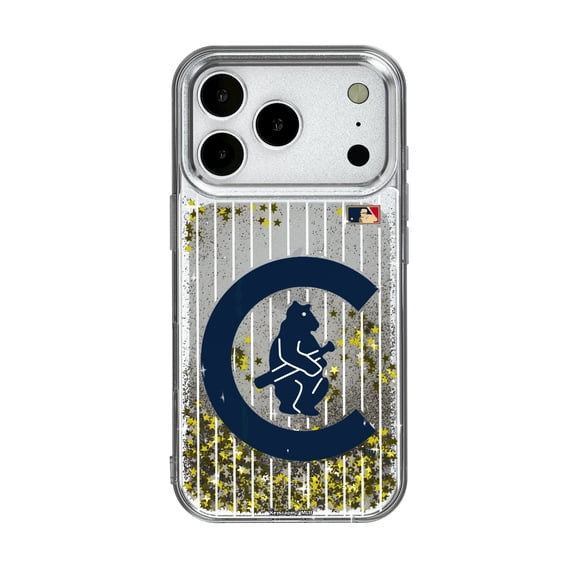 Chicago Cubs 1911-1912 Cooperstown Pinstripe iPhone Glitter Case