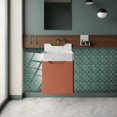 thumbnail image 4 of Adhesive Splashback for Kitchen Brick Palm Green 10 Pcs Wall Stickers Bathroom Kitchen Adhesive Wall Tiles with Tile Patterns PVC Adhesive Wall Tile, 4 of 5
