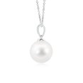 thumbnail image 2 of ANGARA Solitaire Freshwater Cultured Pearl Pendant with Diamonds in 925 Sterling Silver for Women | June Birthstone, Birthday, Anniversary, Jewelry Gift for Women | Pearl Necklace, 2 of 9