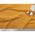 thumbnail image 2 of Soimoi Tissu Viscose Georgette Triangle & Saxophone Imprimé Instrument de Musique Tissu au Mètre 42 Pouces de Large, 2 of 3