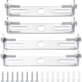 thumbnail image 1 of Pack of 4 Ceiling Light Plates, 90mm 104mm Two Sizes Lighting Fixture Mounting Bracket T, 1 of 5