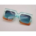 thumbnail image 7 of Popular Fashion Big Rectangle Women Luxury Sunglasses Vintage Colorful, 7 of 7