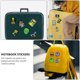 thumbnail image 3 of 150pcs Alien Graffiti Stickers Suitcase Notebook Computer Graffiti Stickers, 3 of 4