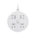 thumbnail image 2 of Power Strip Surge Protector with Retractable Cord Smart USB Port Extension Cord Portable for Travel Home Office(TT-5 Meters), 2 of 2