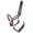 Pink, variant on Showman Nylon Halter w/ Leather Accents & Matching Lead Rope
