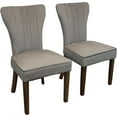 thumbnail image 5 of Logan 9-Piece Dining Table Set with 8 Cleo Mink Dining Chairs, 5 of 11